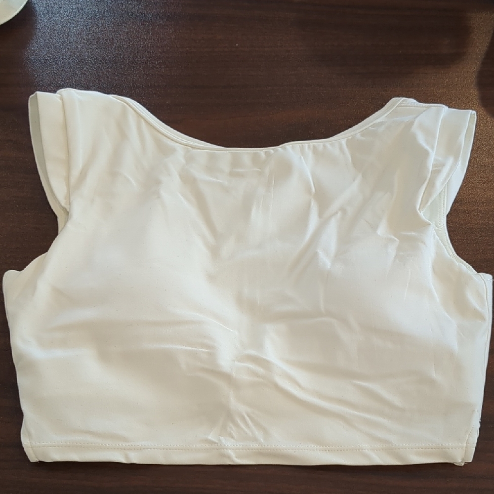 Cap sleeve sports bra crop top